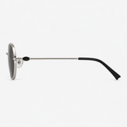 MAEF Aurelia Oval Metal Sunglasses