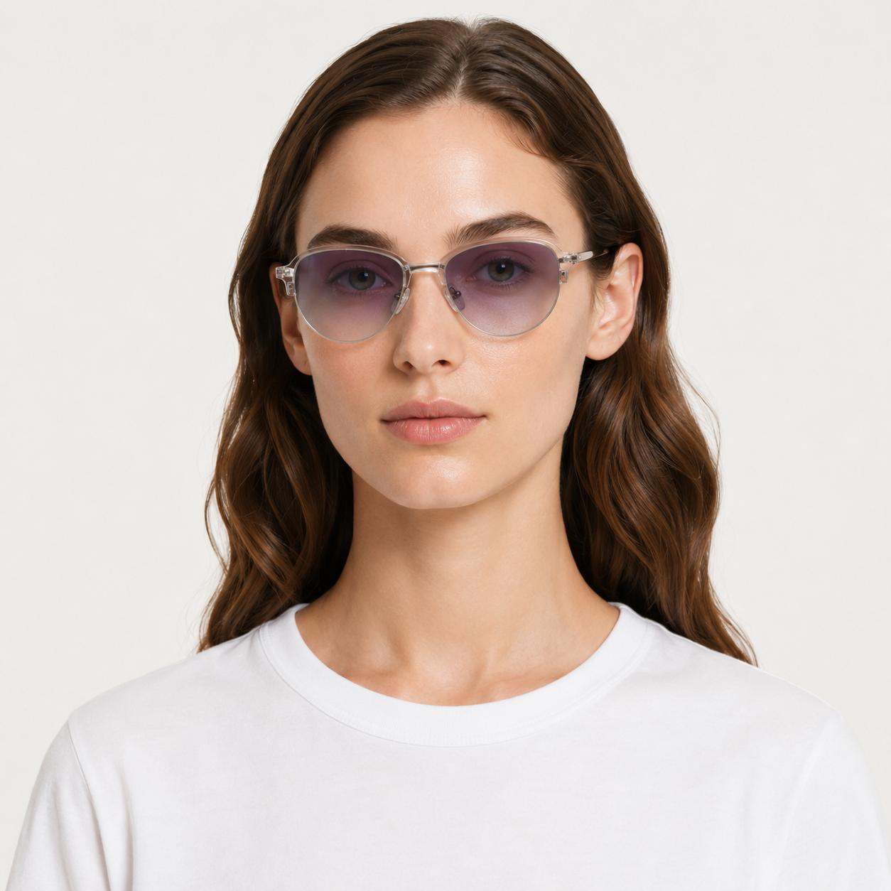 MAEF Solenne Round Polarized Sunglasses