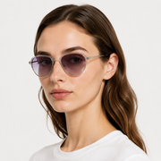 MAEF Solenne Round Polarized Sunglasses